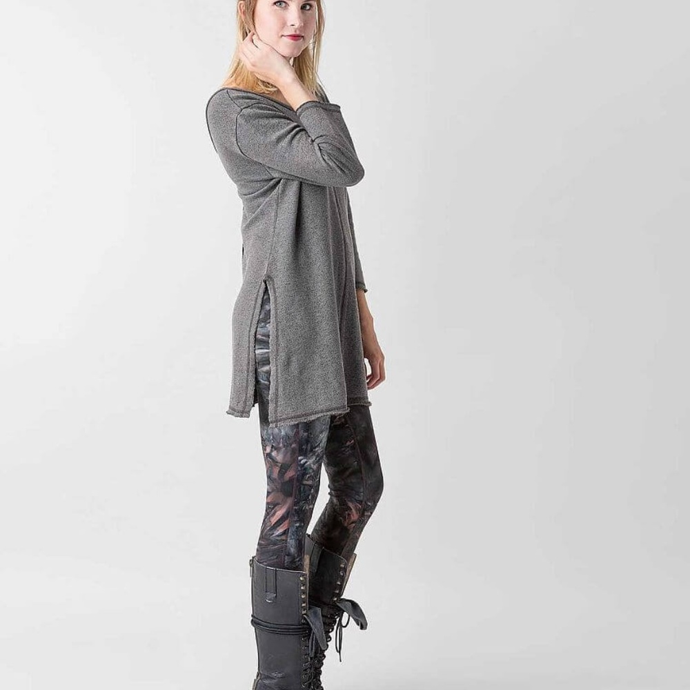 French Terry Tunic Sweatshirt